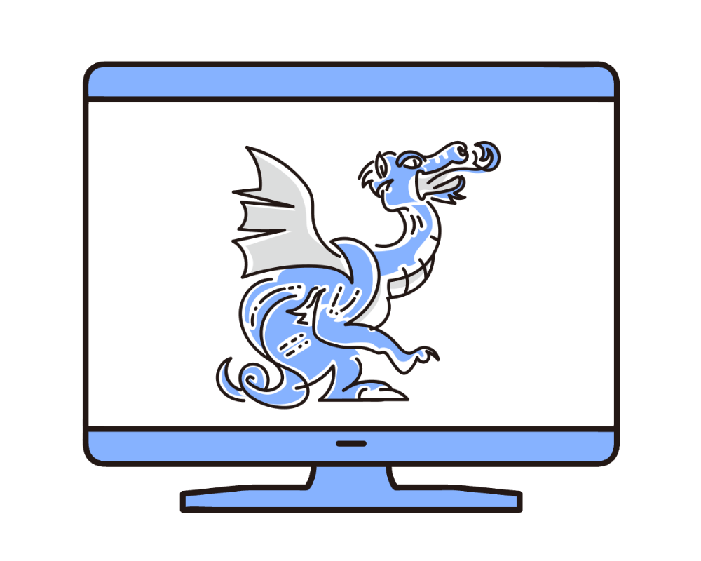 アニメーション制作のイラスト