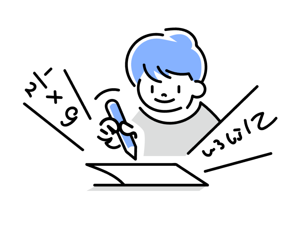 教育・学習コンテンツのイラスト